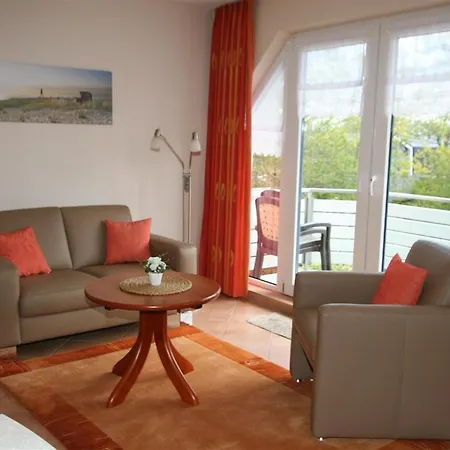 Haus Dünenglück Whg. 23, Teilseesicht * Cuxhaven