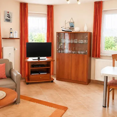 Haus Duenenglueck Whg. 23, Teilseesicht Apartman