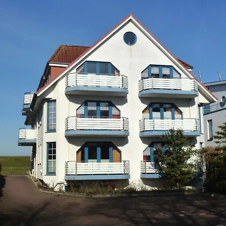 Apartment Haus Dünenglück Whg. 23, Teilseesicht Cuxhaven